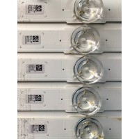 KIT DE LED'S PARA TV SAMSNUG (10 PIEZAS) NUMERO DE PARTE BN96-39655A / BN96-39656A / 39655A / 39656A / S_KU6K_40_FL30_R5_REV1.0_160105 / S_KU6K_40_FL30_L4_REV1.0_160105 / LM41-00239A / LM41-00240A / PANEL CY-GK040HGLV2H / MODELOS UA40KU6000GXXP 